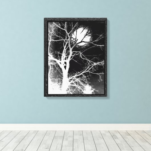 Moonlight Canvas Afdruk (Insitu (Houten vloer))