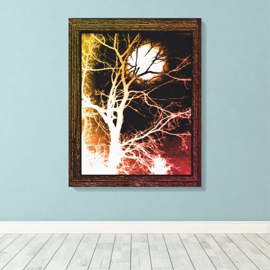 Moonlight Canvas Afdruk (Insitu (Houten vloer))