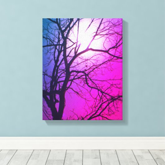 Moonlight Canvas Afdruk (Insitu (Houten vloer))