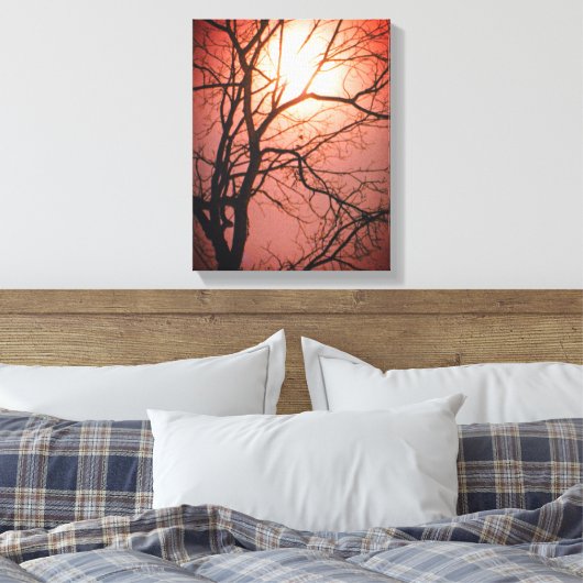 Moonlight Canvas Afdruk (Insitu (Slaapkamer))