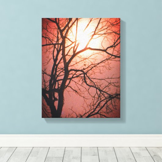 Moonlight Canvas Afdruk (Insitu (Houten vloer))