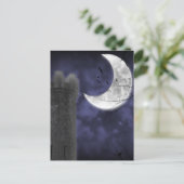 Moonlight Castle Gothic Fantasy Briefkaart (Staand voorkant)