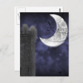 Moonlight Castle Gothic Fantasy Briefkaart (Voorkant / Achterkant)