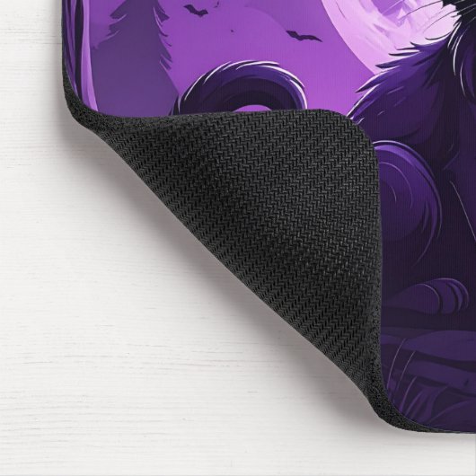 Moonlight Cat Mousepad Muismat (Hoek)