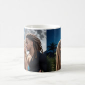Moonlight Couple Love Mug – Romantic Digital Art  Koffiemok (Center)