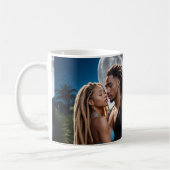Moonlight Couple Love Mug – Romantic Digital Art  Koffiemok (Links)