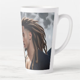 Moonlight Couple Love Mug – Romantic Digital Art  Latte Mok