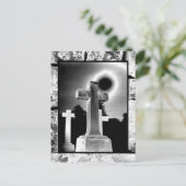 Moonlight Cross Briefkaart (Staand voorkant)