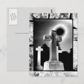 Moonlight Cross Briefkaart (Voorkant / Achterkant)