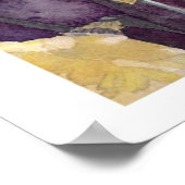 Moonlight Daffodils - Waterverf Poster afdrukken (Hoek)