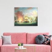 Moonlight: De strijd om Cape St Canvas Afdruk (Insitu (Woonkamer))