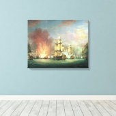 Moonlight: De strijd om Cape St Canvas Afdruk (Insitu (Houten vloer))