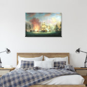 Moonlight: De strijd om Cape St Canvas Afdruk (Insitu (Slaapkamer))