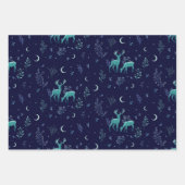 Moonlight Deer Inpakpapier Vel (Voorkant)