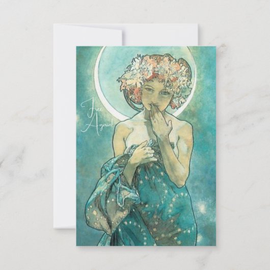 Moonlight Divorce Party, Green Kaart (Achterkant)