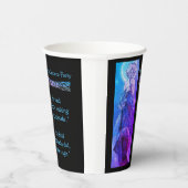 Moonlight Divorce Party Papieren Bekers (Rechts)