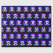 Moonlight Dolphin Cadeaupapier (Vlak)