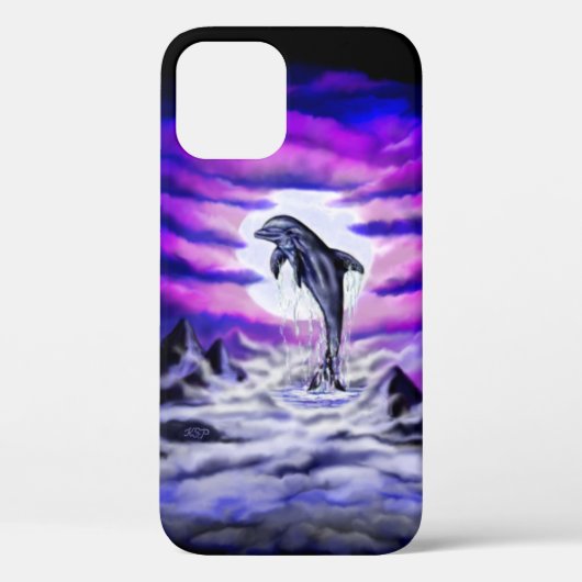 Moonlight Dolphin Case-Mate iPhone Case (Achterkant)