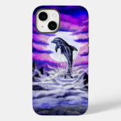 Moonlight Dolphin Case-Mate iPhone Case (Achterkant)