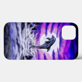 Moonlight Dolphin Case-Mate iPhone Case (Achterkant (horizontaal))
