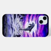 Moonlight Dolphin Case-Mate iPhone Case (Achterkant (horizontaal))