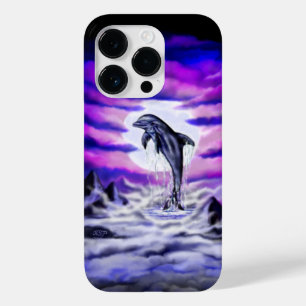 Moonlight Dolphin Case-Mate iPhone 14 Pro Hoesje