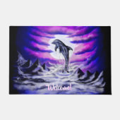 Moonlight Dolphin Deurmat (Voorkant)