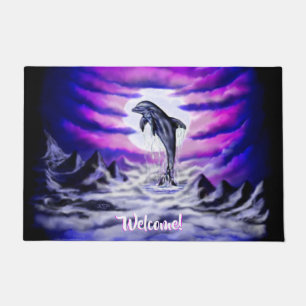 Moonlight Dolphin Deurmat