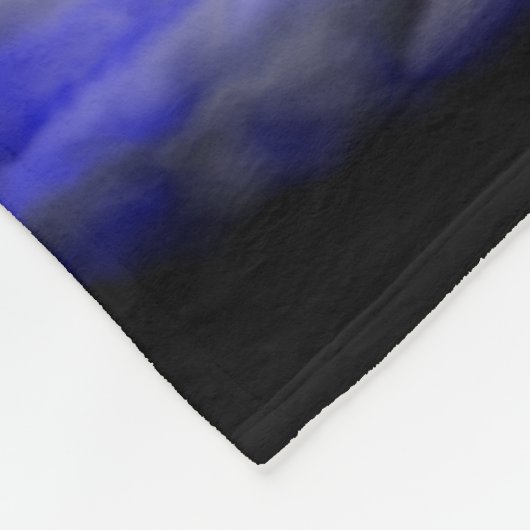 Moonlight Dolphin Fleece Deken (Hoek)