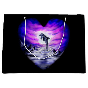 Moonlight Dolphin Heart Groot Cadeauzakje