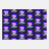 Moonlight Dolphin Inpakpapier Vel (Voorkant 2)