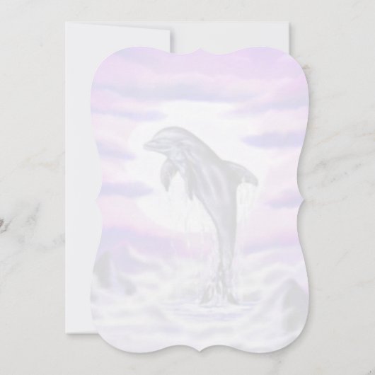 Moonlight Dolphin Kaart (Achterkant)