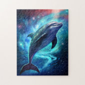 Moonlight Dolphin Legpuzzel (Verticaal)