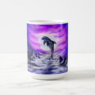 Moonlight Dolphin Magische Mok