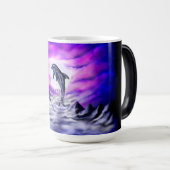 Moonlight Dolphin Magische Mok (Voorkant rechts)