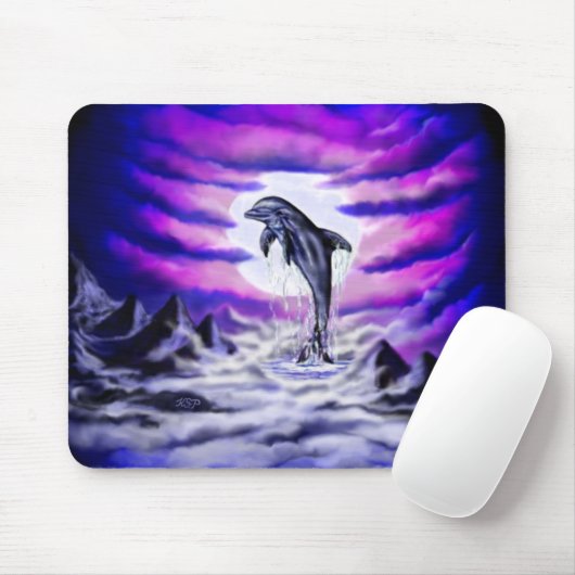 Moonlight Dolphin Muismat (Met muis)