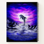 Moonlight Dolphin Notitieboek (Achterkant)