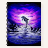 Moonlight Dolphin Notitieboek (Voorkant)