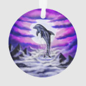 Moonlight Dolphin Ornament (achterkant)