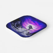 Moonlight Dolphin Papieren Bordje (Gebogen)