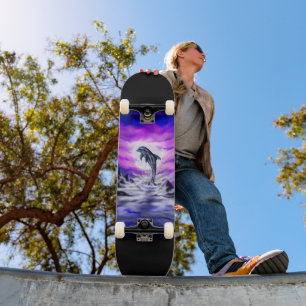 Moonlight Dolphin Persoonlijk Skateboard