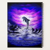 Moonlight Dolphin Planner (Achterkant)