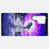 Moonlight Dolphin Samsung Galaxy Hoesje (Achterkant horizontaal)