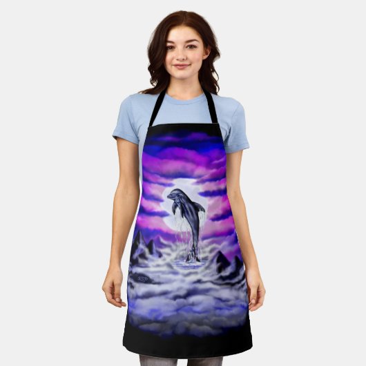 Moonlight Dolphin Schort (Gedragen)