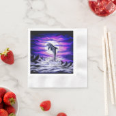 Moonlight Dolphin Servetten (Insitu)