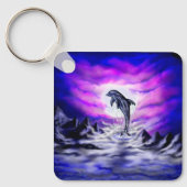 Moonlight Dolphin Sleutelhanger (Voorkant)