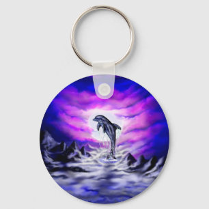 Moonlight Dolphin Sleutelhanger