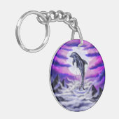 Moonlight Dolphin Sleutelhanger (Voorkant Links)