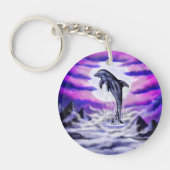 Moonlight Dolphin Sleutelhanger (Voorkant)