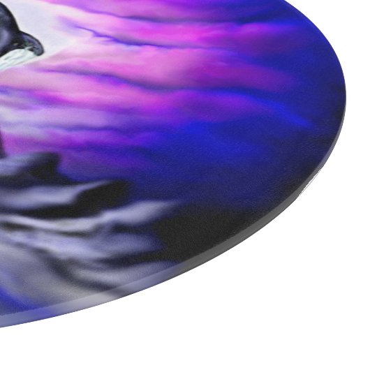 Moonlight Dolphin Snijplank (Hoek)